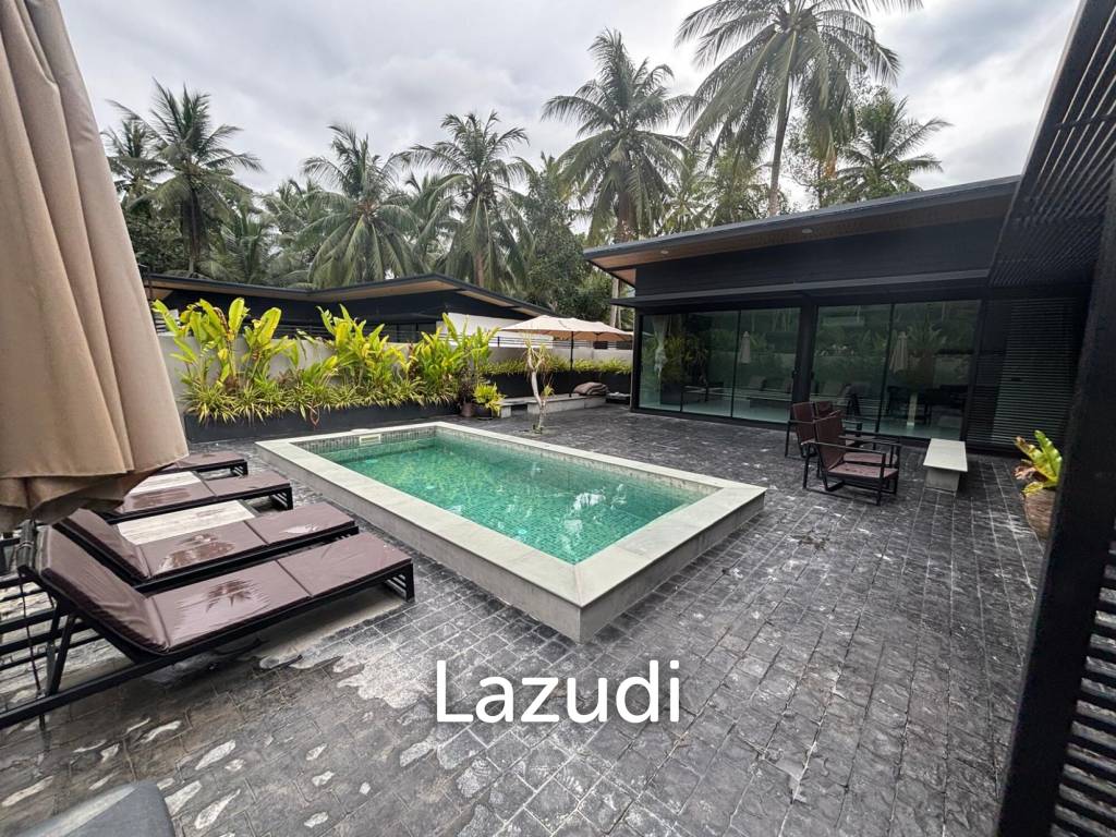 Brand New 3-Bedroom Pool Villa on Lush Land in Central Koh Phangan