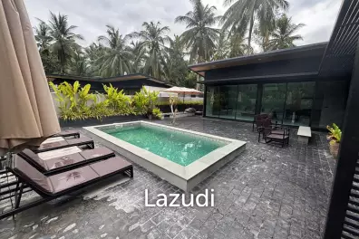 Brand New 3-Bedroom Pool Villa on Lush Land in Central Koh Phangan