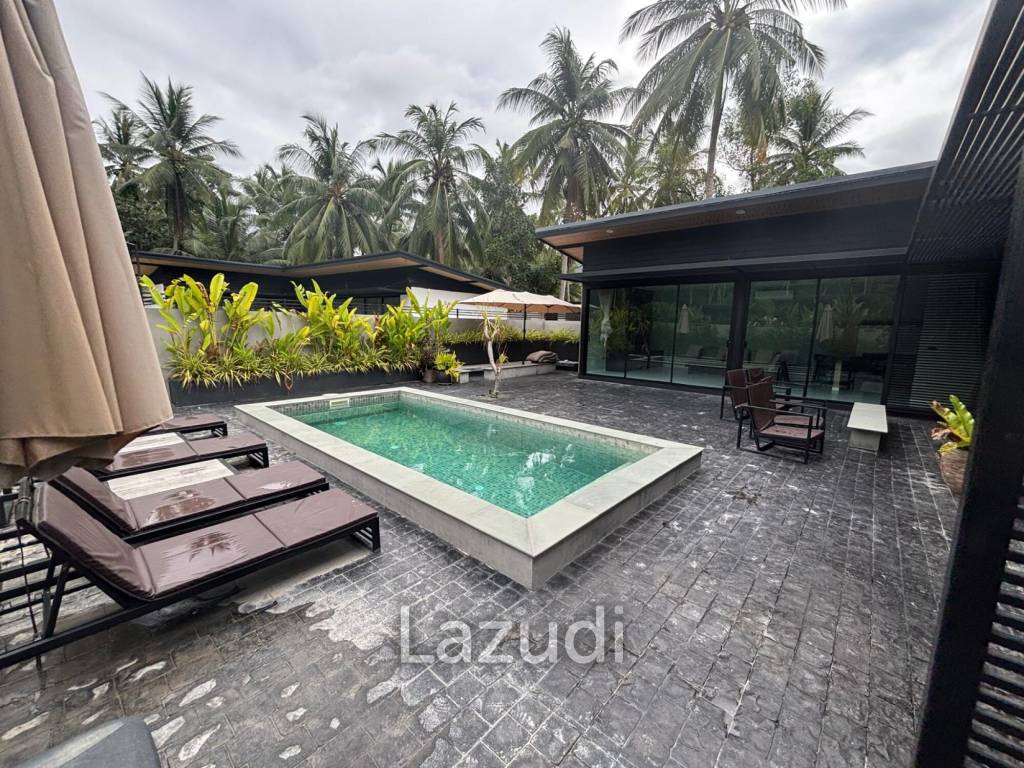 Brand New 3-Bedroom Pool Villa on Lush Land in Central Koh Phangan
