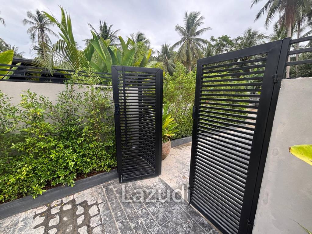 Brand New 3-Bedroom Pool Villa on Lush Land in Central Koh Phangan