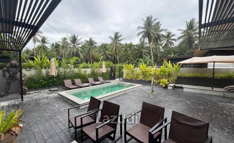 Brand New 3-Bedroom Pool Villa on Lush Land in Central Koh Phangan