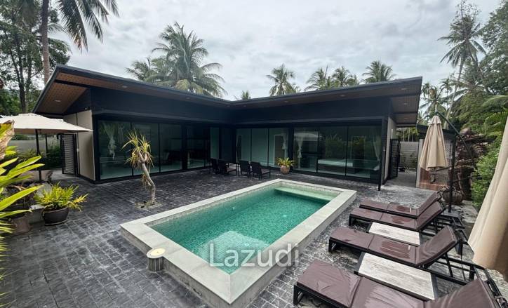Brand New 3-Bedroom Pool Villa on Lush Land in Central Koh Phangan