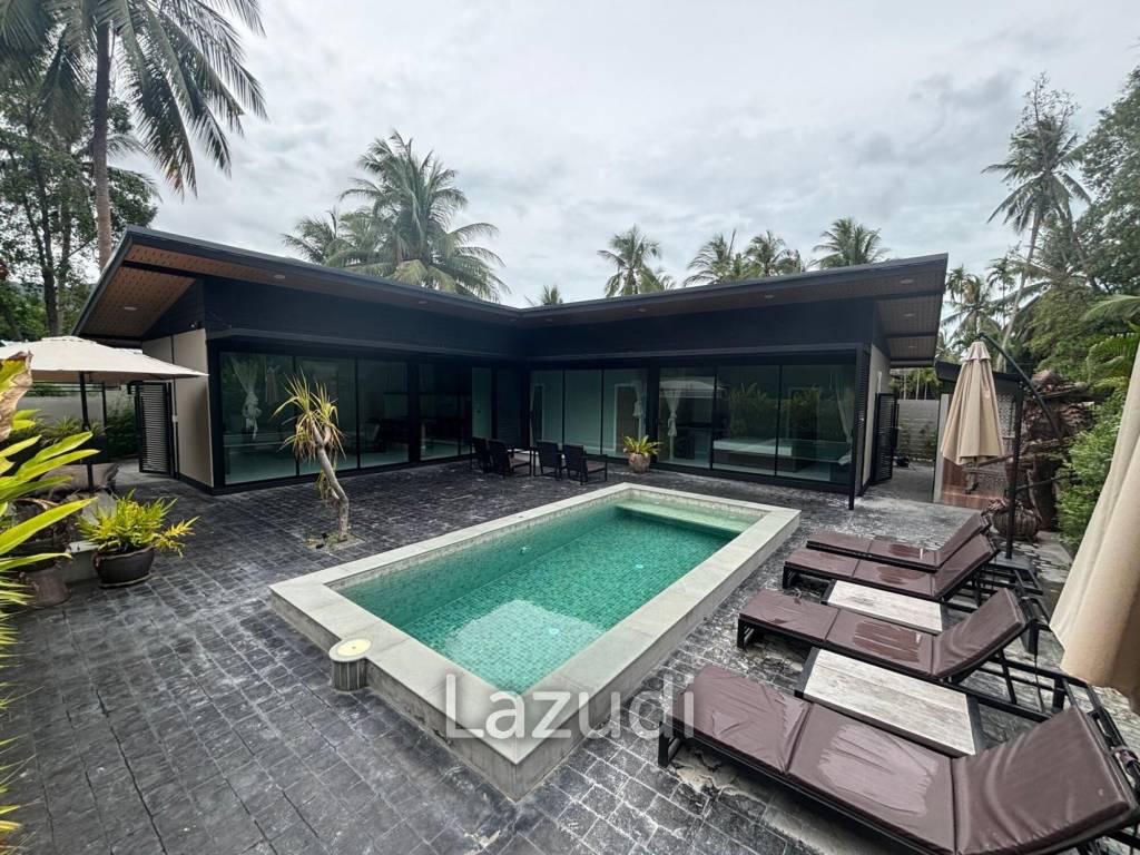 Brand New 3-Bedroom Pool Villa on Lush Land in Central Koh Phangan