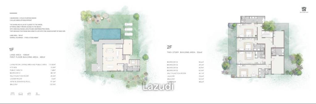 7 Bed 7 Bath 912 SQ.M Sea Cloud View Panwa