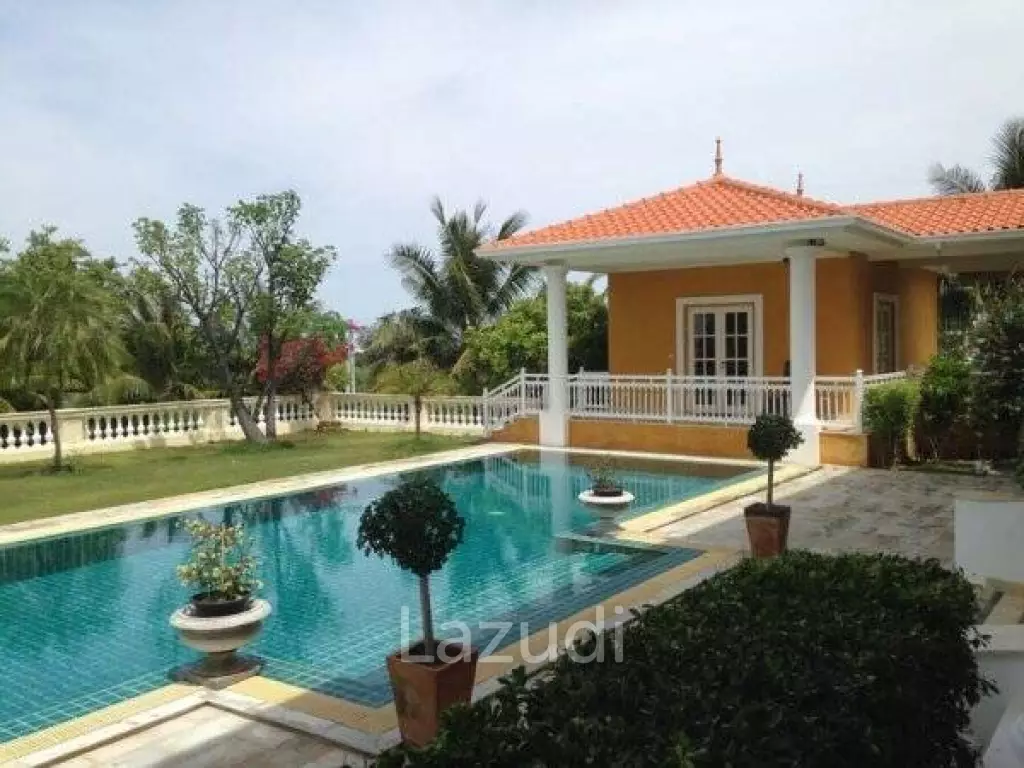 HUNSA RESIDENCES : Grand Luxury Estate with 5 Bedrooms + 2 Bedroom Maid house.