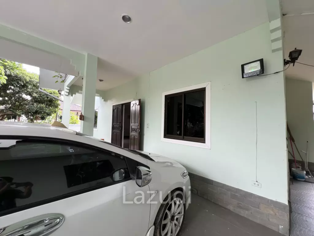 บ้านชั้นเดียว 3 ห้องนอนพร้อมห้องอเนกประสงค์ใกล้ตัวเมือง