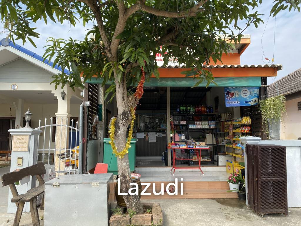 บ้านชั้นเดียว 3 ห้องนอนพร้อมห้องอเนกประสงค์ใกล้ตัวเมือง