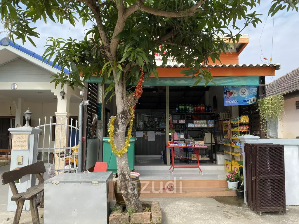 บ้านชั้นเดียว 3 ห้องนอนพร้อมห้องอเนกประสงค์ใกล้ตัวเมือง