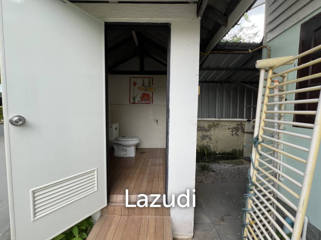บ้านชั้นเดียว 3 ห้องนอนพร้อมห้องอเนกประสงค์ใกล้ตัวเมือง