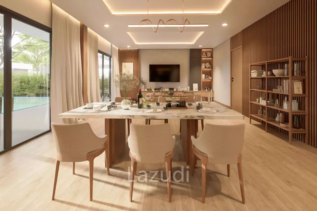3 Bedrooms 4 Bathrooms 318.65 SQ.M. Zensiri Lakeside Mabprachan