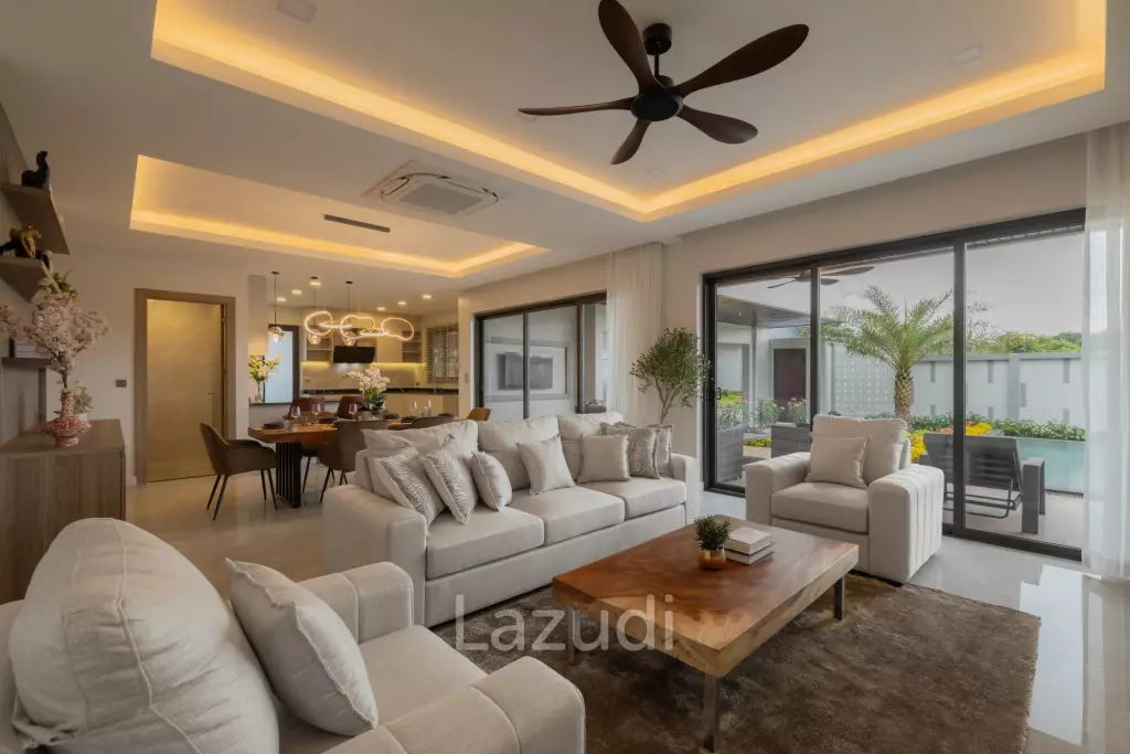 3 Bedrooms 4 Bathrooms 318.65 SQ.M. Zensiri Lakeside Mabprachan