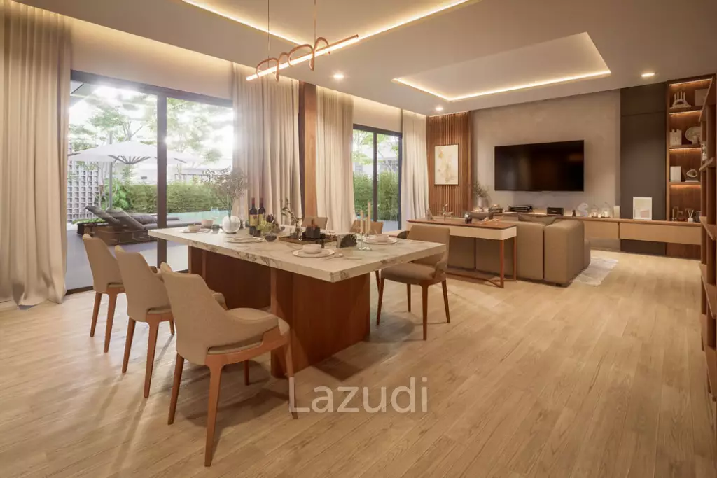 3 Bedrooms 4 Bathrooms 307.23 SQ.M. Zensiri Lakeside Mabprachan