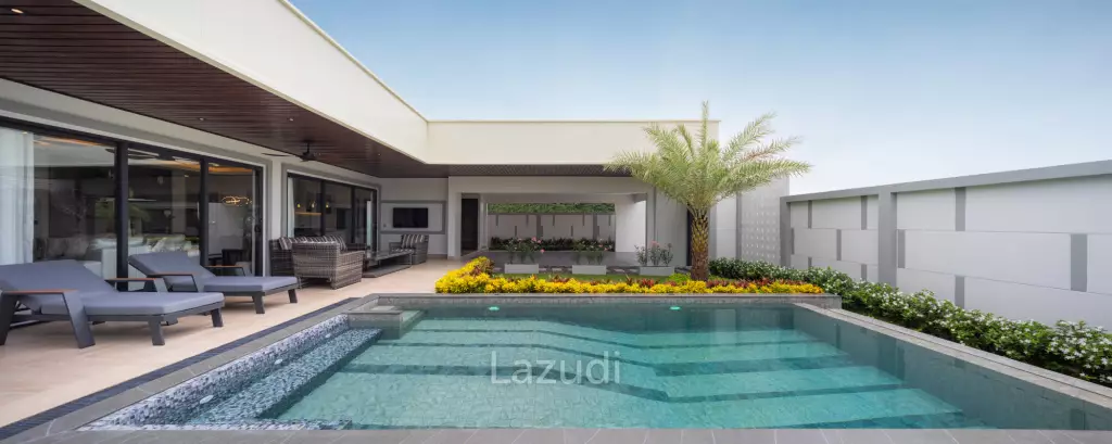 4 Bedrooms 5 Bathrooms 441.64 SQ.M. Zensiri Lakeside Mabprachan