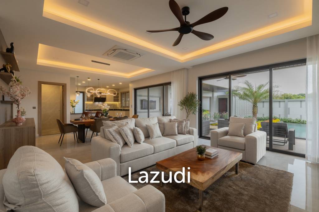 4 Bedrooms 5 Bathrooms 441.64 SQ.M. Zensiri Lakeside Mabprachan