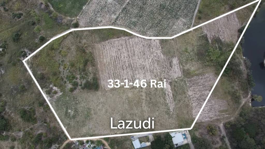 Beautiful 33-1-46 Rai Land in Soi Hua Hin 112 Mountain View