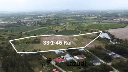 Beautiful 33-1-46 Rai Land in Soi Hua Hin 112 Mountain View