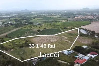 ขายที่ดิน 33-1-46 Rai วิวเขา ที่ทับใต้ เหมาะสำหรับการพัฒนา