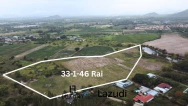 Beautiful 33-1-46 Rai Land in Soi Hua Hin 112 Mountain View