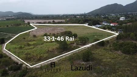 Beautiful 33-1-46 Rai Land in Soi Hua Hin 112 Mountain View