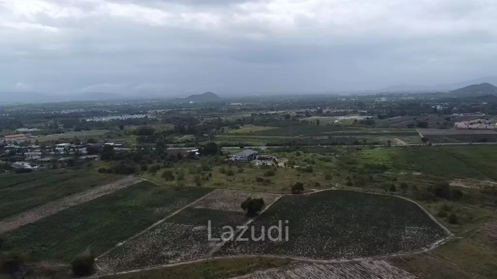 Beautiful 33-1-46 Rai Land in Soi Hua Hin 112 Mountain View
