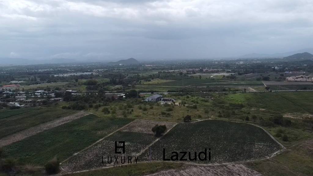 Beautiful 33-1-46 Rai Land in Soi Hua Hin 112 Mountain View