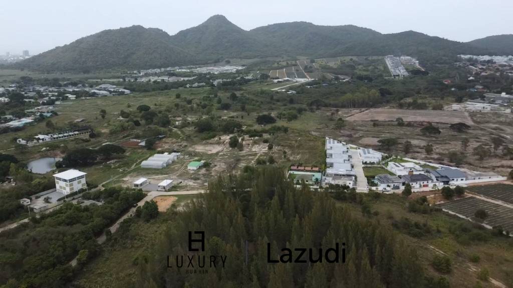 Beautiful 33-1-46 Rai Land in Soi Hua Hin 112 Mountain View