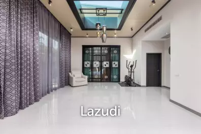 Modern Zen Style 3-Bedroom Pool Villa For Sale Near Nai Harn Beach