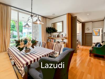 Baan Nub Kluen - Just Renovated 2BR Condo with Garden View