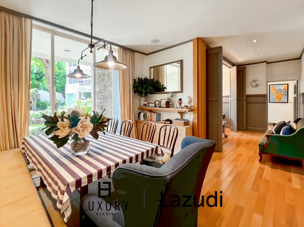 Baan Nub Kluen - Just Renovated 2BR Condo with Garden View