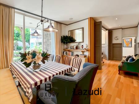 Baan Nub Kluen - Just Renovated 2BR Condo with Garden View