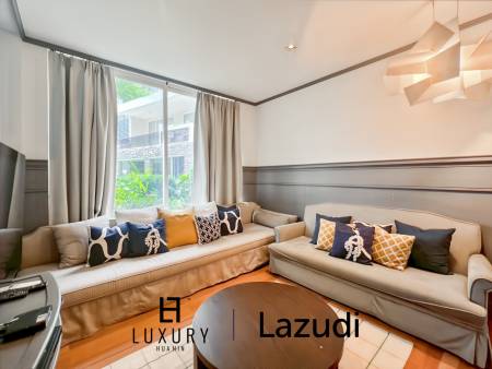 Baan Nub Kluen - Just Renovated 2BR Condo with Garden View
