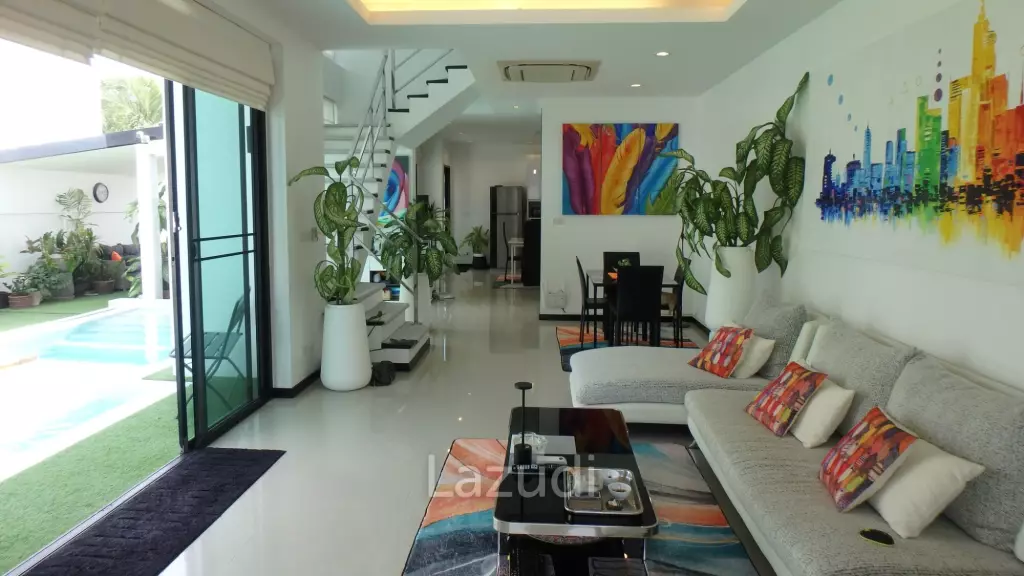 3-Storey Pool Villa For Rent In Rawai