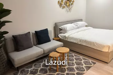 Supalai Blue Whale: Studio bedroom with Seaview