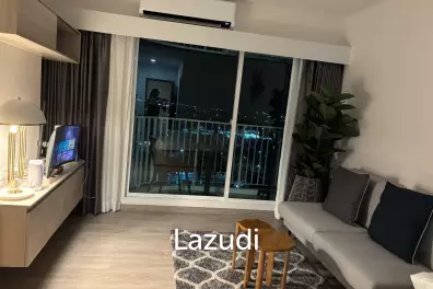 Supalai Blue Whale: Studio bedroom with Seaview
