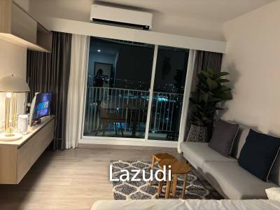 Supalai Blue Whale: Studio bedroom with Seaview