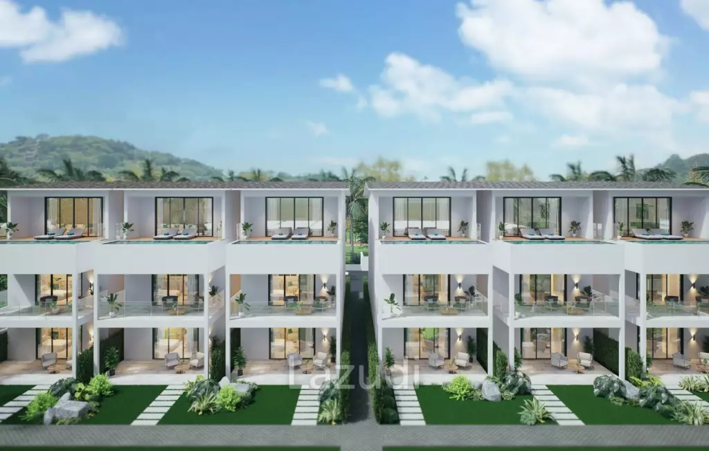 Beachside 3-Bed Sea View Villa in Ko Samui
