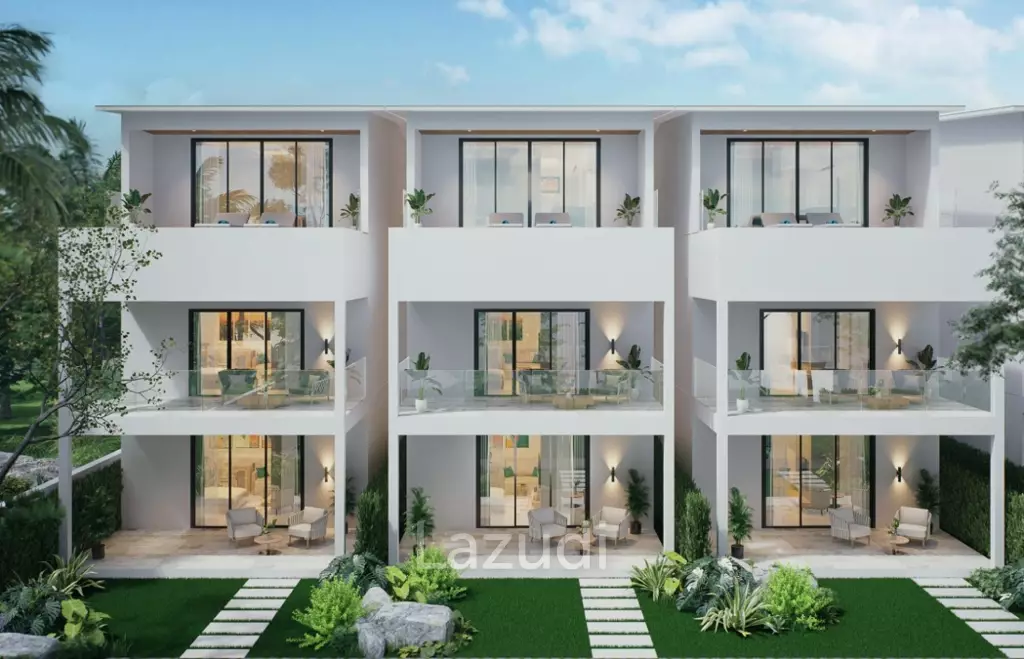 Beachside 3-Bed Sea View Villa in Ko Samui