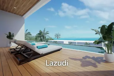 Beachside 3-Bed Sea View Villa in Ko Samui