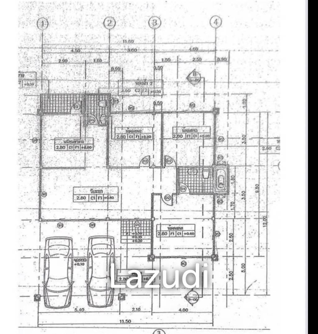 3 Bed 2 Bath 125 SQ.M. Baan Rak Phase 4