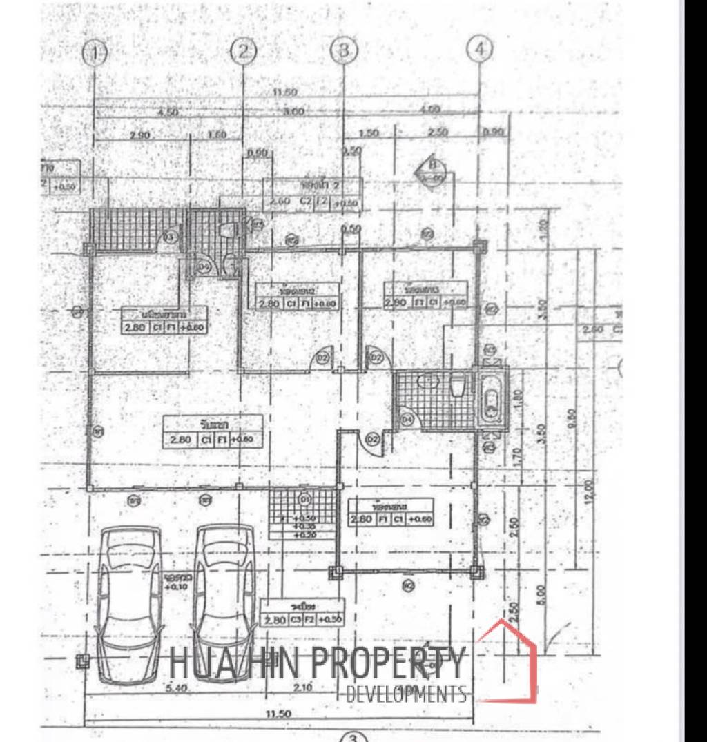 3 Bed 2 Bath 125 SQ.M. Baan Rak Phase 4