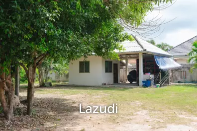 LAND FOR SALE 4 RAI IN HIN LEK FAI WITH SINGLE HOUSE