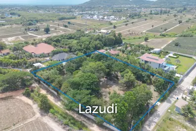 LAND FOR SALE 4 RAI IN HIN LEK FAI WITH SINGLE HOUSE