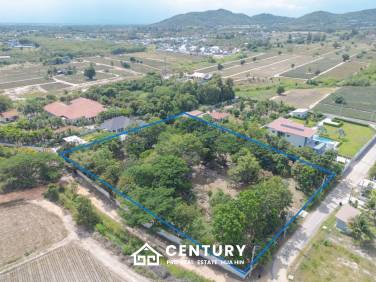 LAND FOR SALE 4 RAI IN HIN LEK FAI WITH SINGLE HOUSE