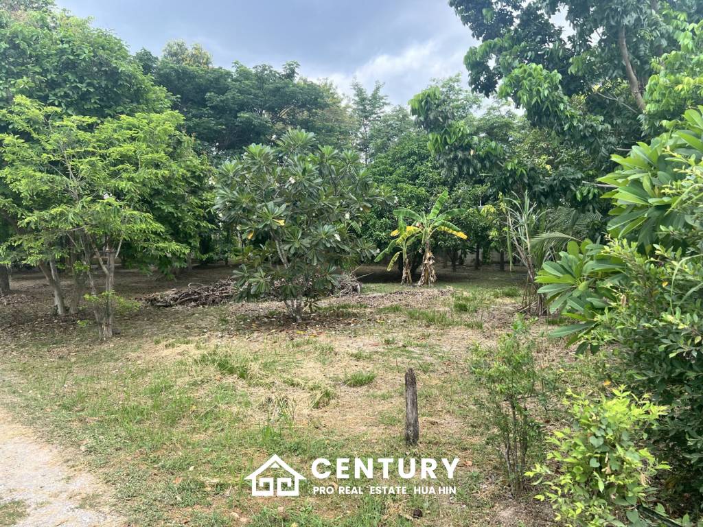 LAND FOR SALE 4 RAI IN HIN LEK FAI WITH SINGLE HOUSE