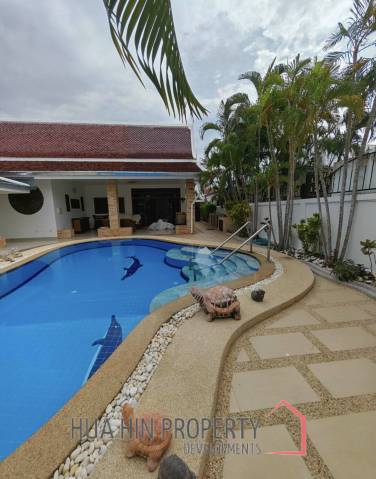 TROPICAL GARDEN : Thai Style 4 Bed Pool Villa for Sale