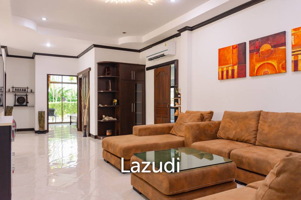 TROPICAL GARDEN : Thai Style 4 Bed Pool Villa for Sale