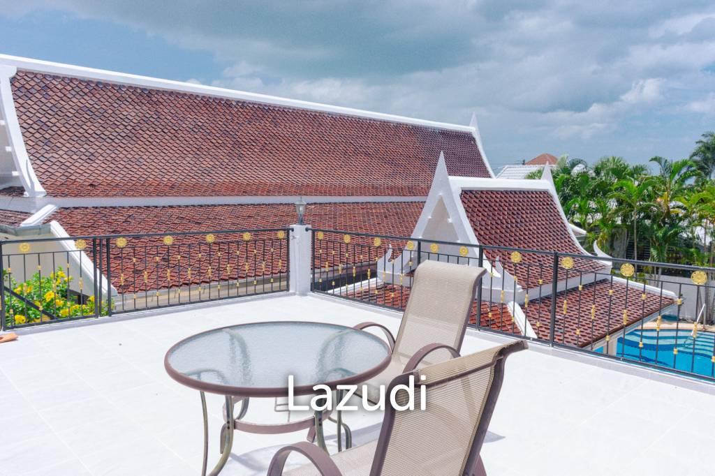 TROPICAL GARDEN : Thai Style 4 Bed Pool Villa for Sale