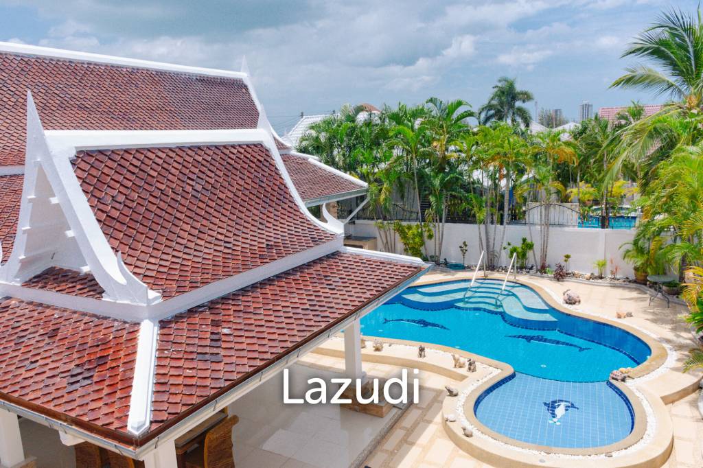 TROPICAL GARDEN : Thai Style 4 Bed Pool Villa for Sale