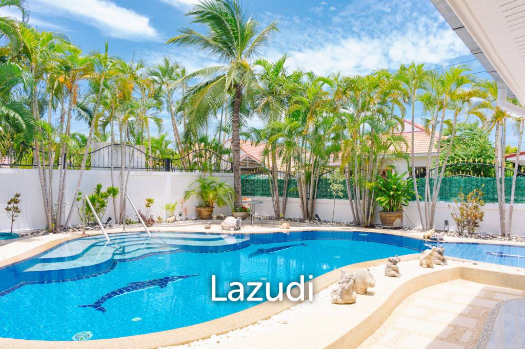 TROPICAL GARDEN : Thai Style 4 Bed Pool Villa for Sale