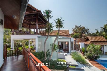 WHITE LOTUS 1: 4 Bed Bali Style Pool Villa